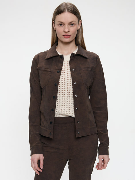 Riva jacket technical jersey | Brown