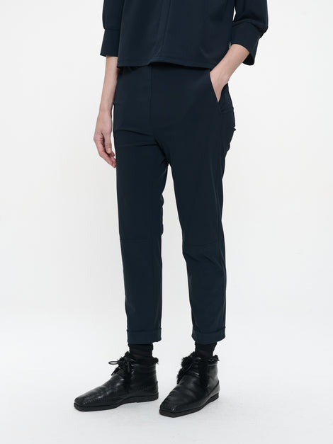 Timelia pants brush tech jersey | Blue
