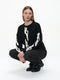 Bortolo viscose elastane pants | Black