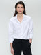 Iva stretch technical jersey blouse | White
