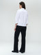 Iva stretch technical jersey blouse | White