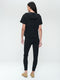 John stretch technical jersey pants | Black