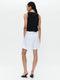 Marika stretch technical jersey top | Black