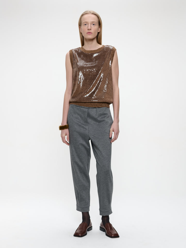 Primo viscose elastane pants | Dark Grey