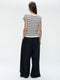 Top E26029 | Ecru Black