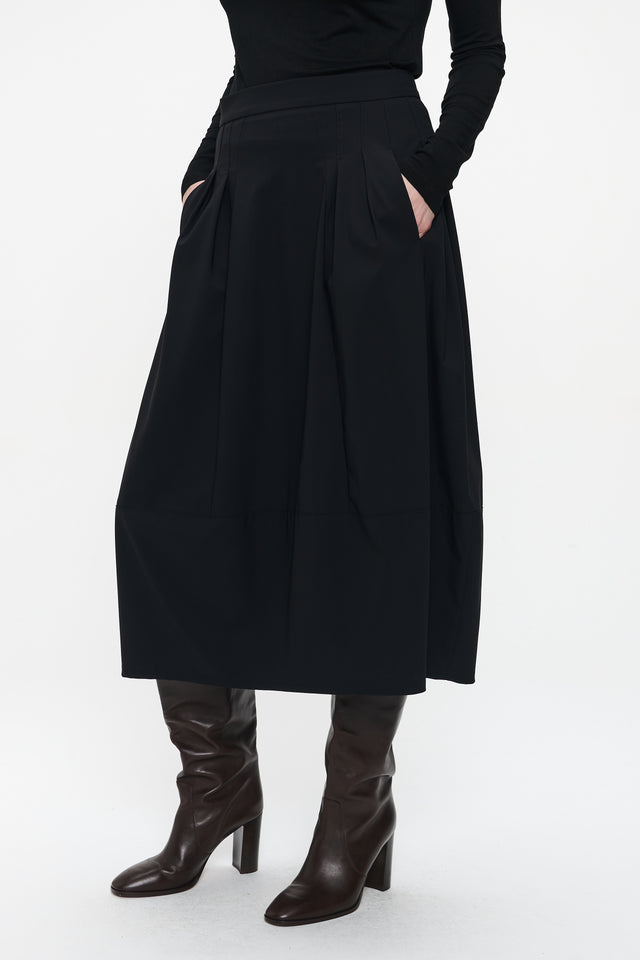 Heide skirt technical jersey Heide skirt technical jersey | Black