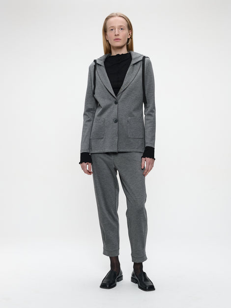 Emy hoody blazer | Dark Grey