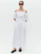 Samira cotton mix top | White
