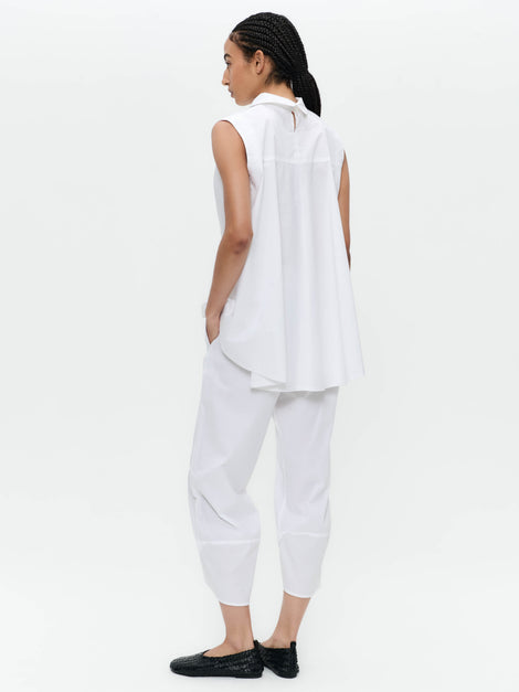 Dolche Vitas WS stretch tech jersey top | White