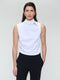 Naomi stretch technical jersey top | White