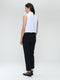 Naomi stretch technical jersey top | White