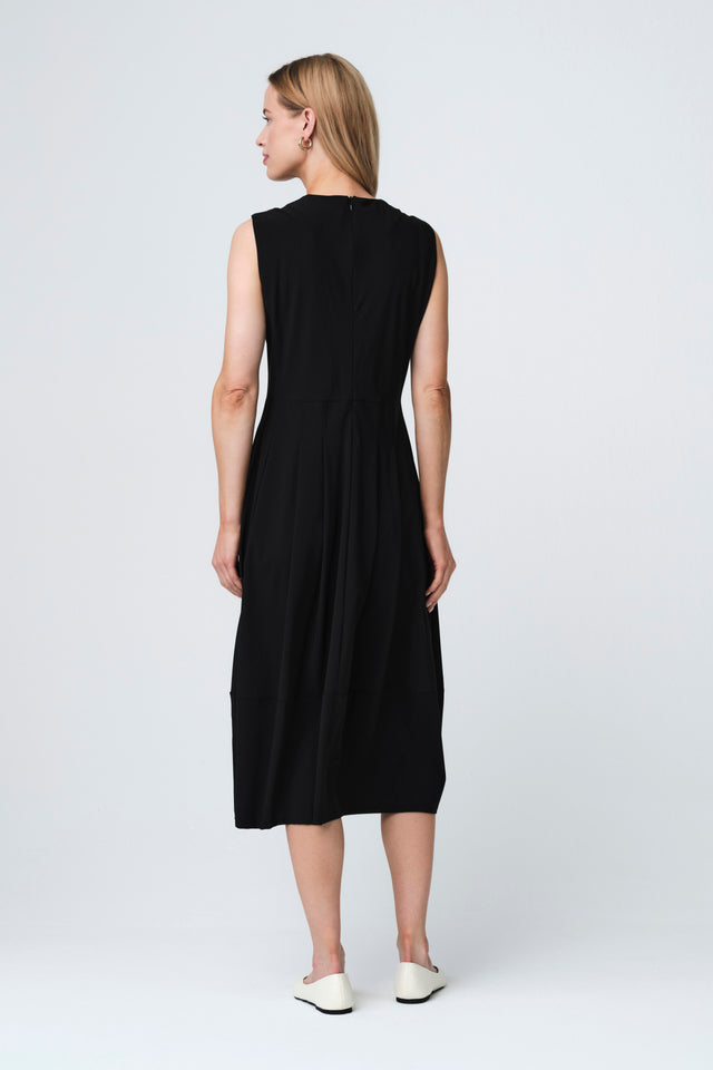 Heide dress technical jersey Heide dress technical jersey | Black