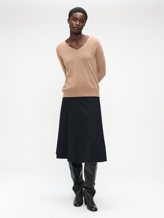 Pullover Cashmere blend 2479 | Camel