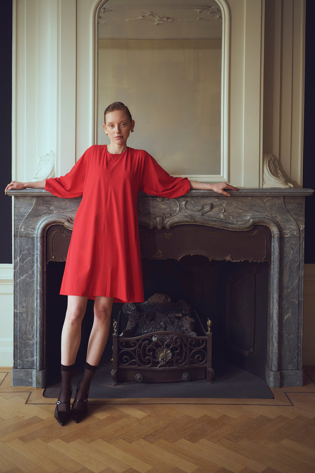 Lide dress technical jersey Lide dress technical jersey | Red