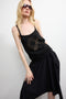 Cotton summer top 9064 | Black