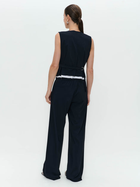 Antiny stretch technical jersey pants | Blue