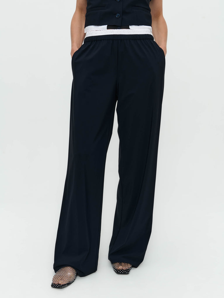 Antiny stretch technical jersey pants | Blue