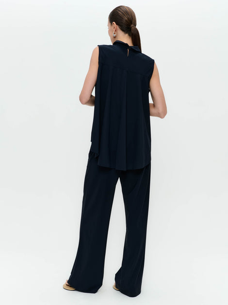 Dolche Vitas WS stretch tech jersey top | Blue