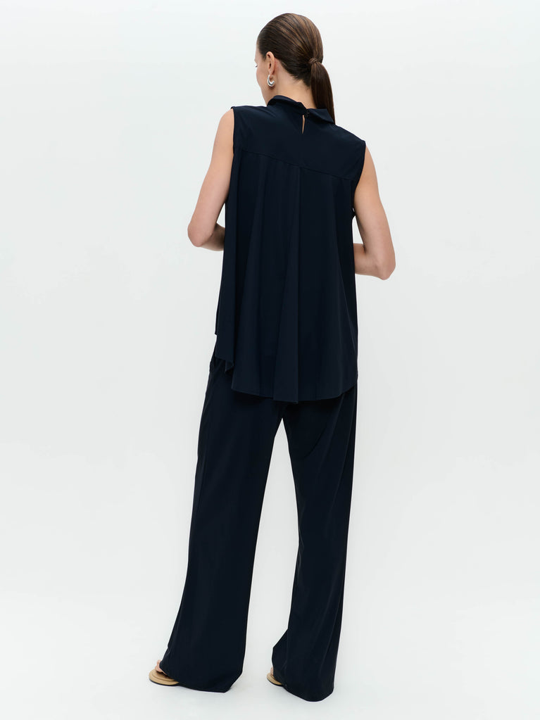 Dolche Vitas WS stretch tech jersey top | Blue