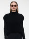 Coarse Boucle vest | Black