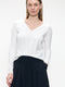 Pullover seamless viscose NB186 | Off White