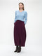 Pullover shiny viscose NB2470 | Light Blue