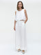 Nori cotton top | Off White