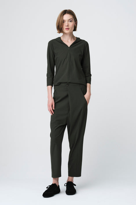 Melissa top KS technical jersey | Army