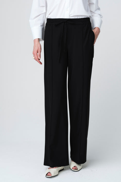 Jolien pants technical jersey | Black
