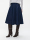 Mishele denim skirt | Blue denim
