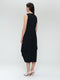 Ria WS stretch technical jersey dress | Black