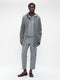 Daphne viscose pants | Light grey