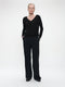 Pullover seamless viscose NB186 | Black