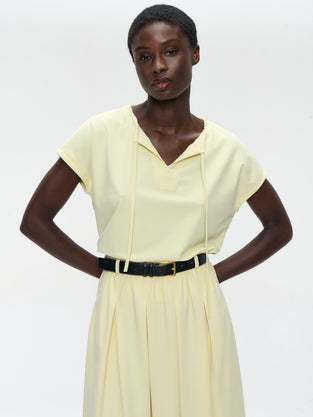 Carla top technical jersey | Yellow