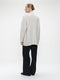 Cardigan boucle 25574 | Light Grey