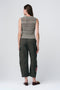 Multi colours cotton top 250201 | Army