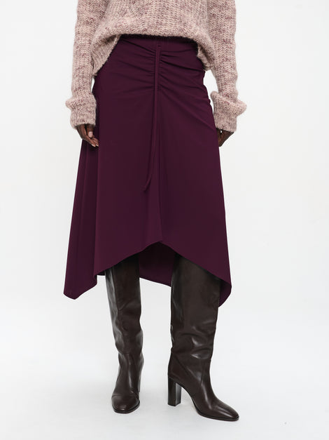 Tine skirt technical jersey | Cherry
