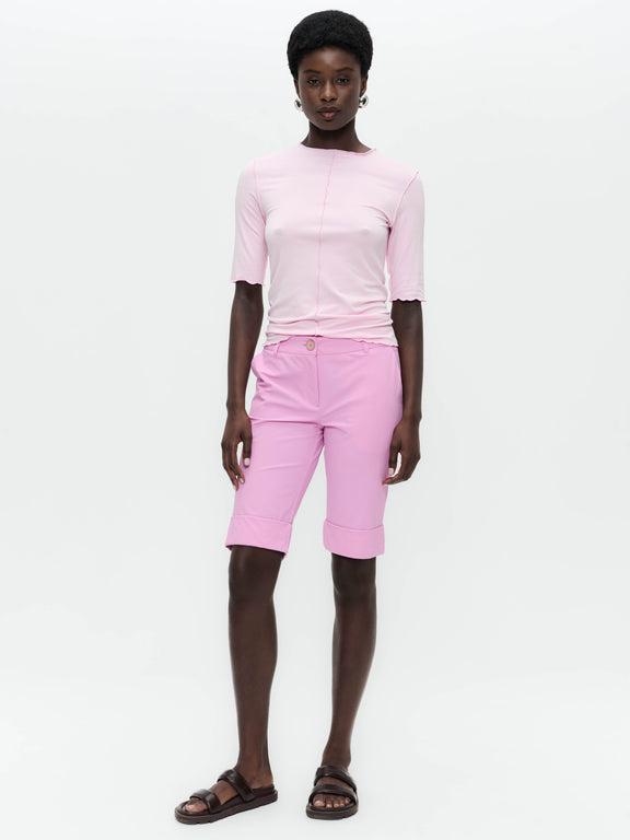 Jordan stretch viscose top | Flamingo