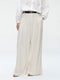 Takara linen mix pants | Champagne