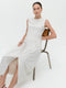 Jacklin stretch technical jersey dress | Sand