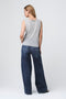 Fine Viscose Top 26061 | Silver