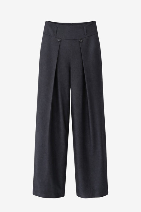 Ruby viscose pants | Grey