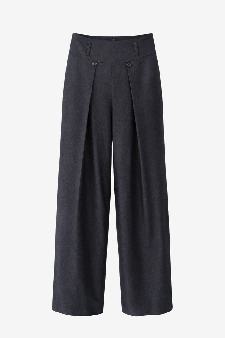 Ruby viscose pants | Grey