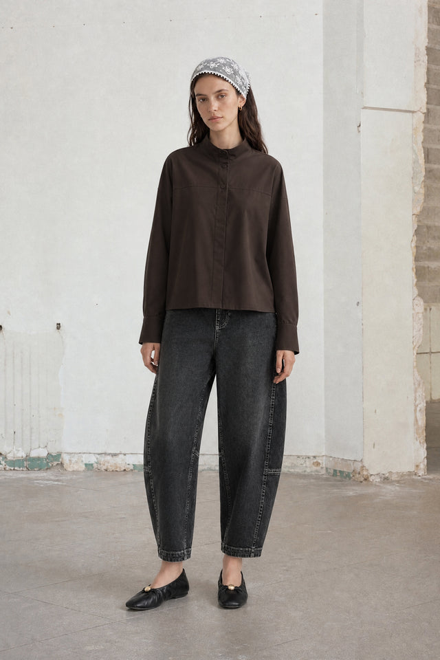 Angelika top technical jersey Angelika top technical jersey | Chocolate