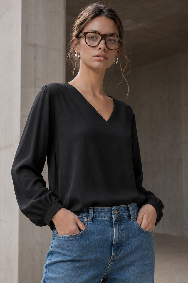 Aria top technical jersey Aria top technical jersey | Black