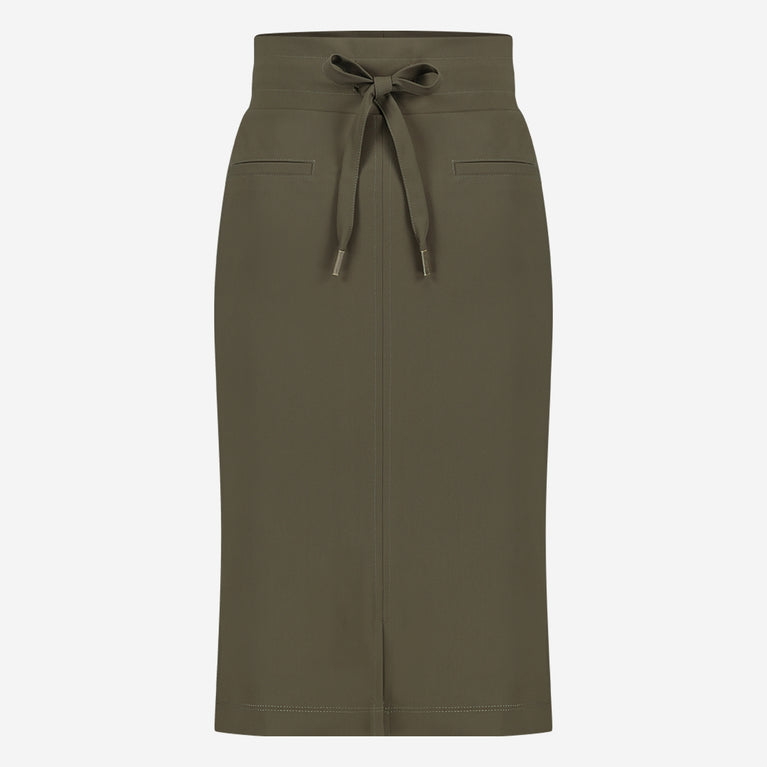 Skirt Kate Easy Wear Technical Jersey | Army