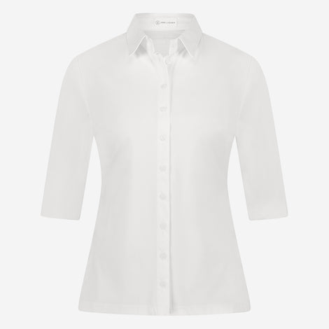 Blouse Betty Easy Wear Technical Jersey | White