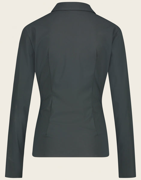 Blouse Betty Easy Wear Technical Jersey | Grigio Notte