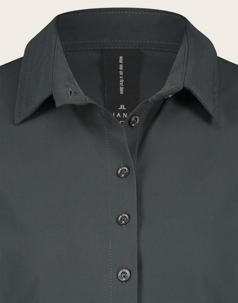 Blouse Betty Easy Wear Technical Jersey | Grigio Notte