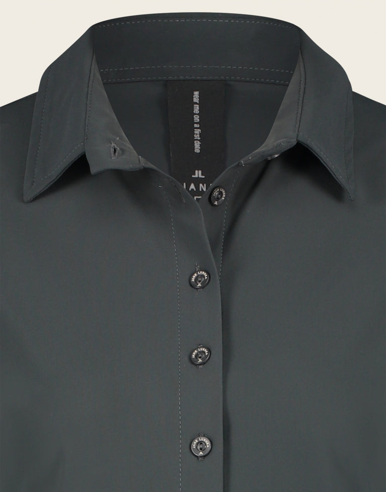 Blouse Betty Easy Wear Technical Jersey | Grigio Notte